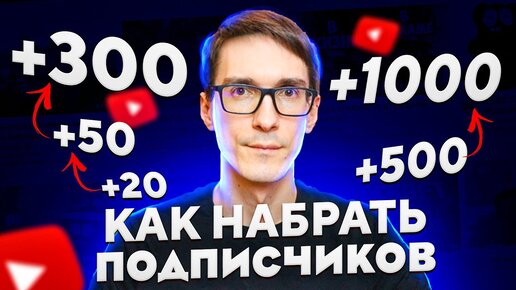 Как набрать 1000 подписчиков на YouTube 2021 каждый день (мой опыт)