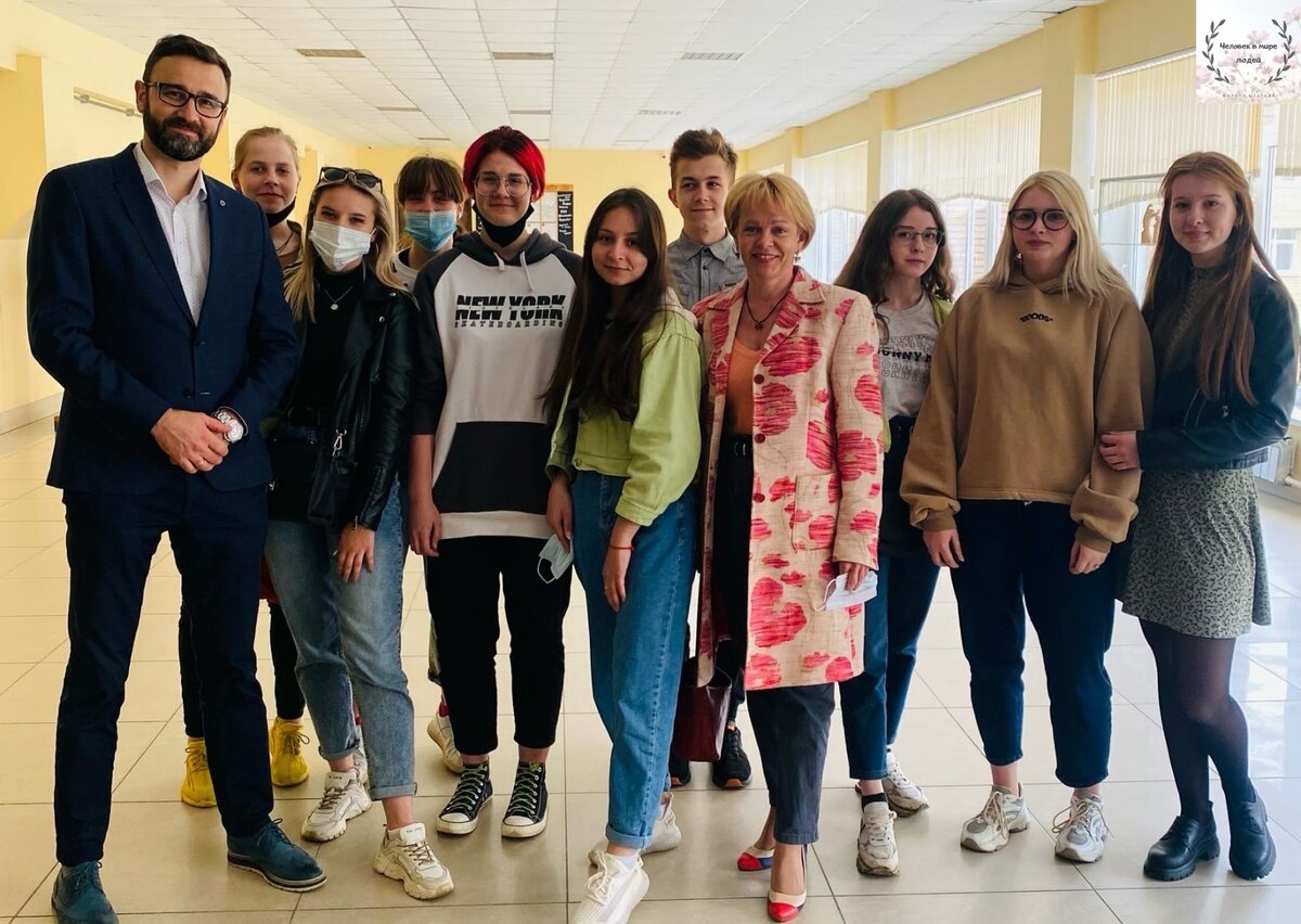 Успешный человек Александр Гаврилин, встреча со студентами