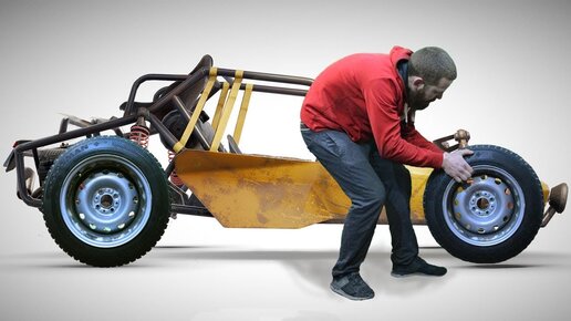 Как построить багги. Постройка багги. Часть 6. Разложились на багги. Building a buggy. Accident