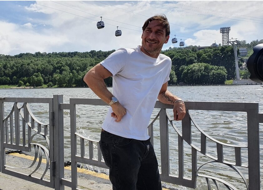 Франческо Тотти в Москве. Фото Артема Локалова