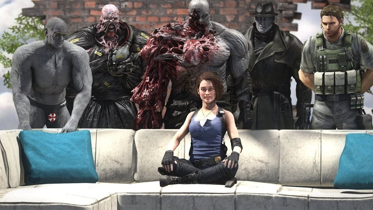 Да... Виллы...