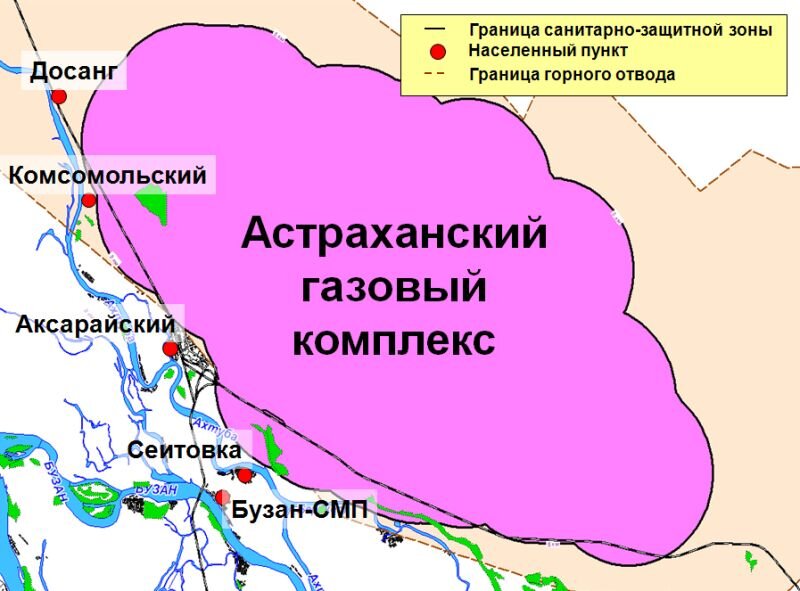 Газ завод карта