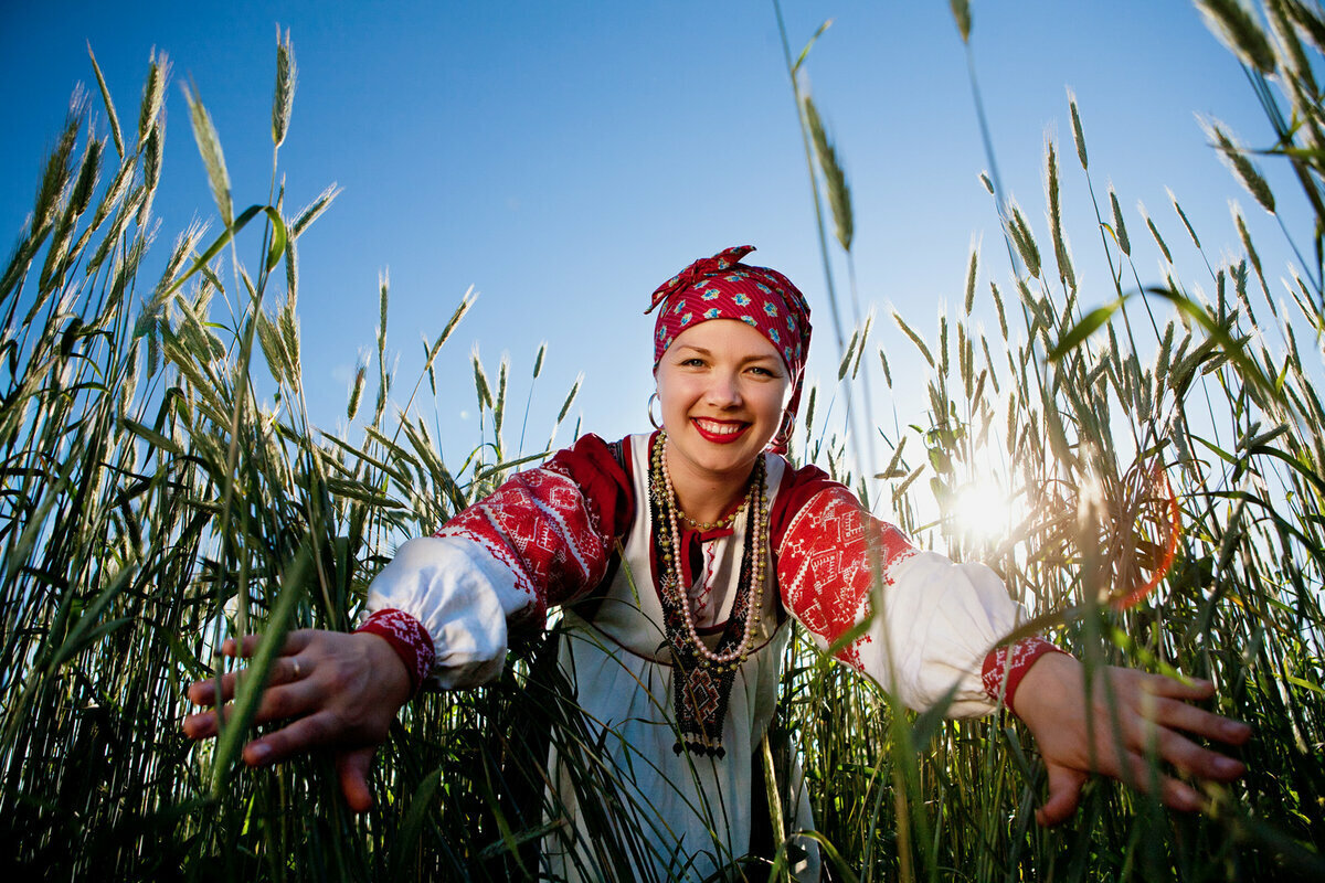 Русско народные люди картинки