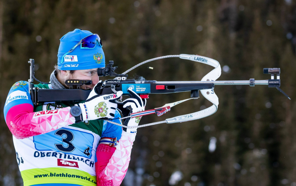 Максим Цветков блестяще справился с функциями финишера в эстафете. Фото: globallookpress