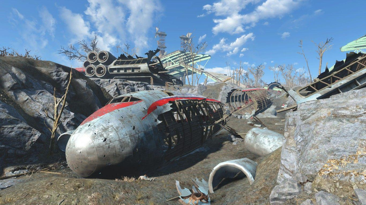 Fallout 4 разбившийся корабль фото 11