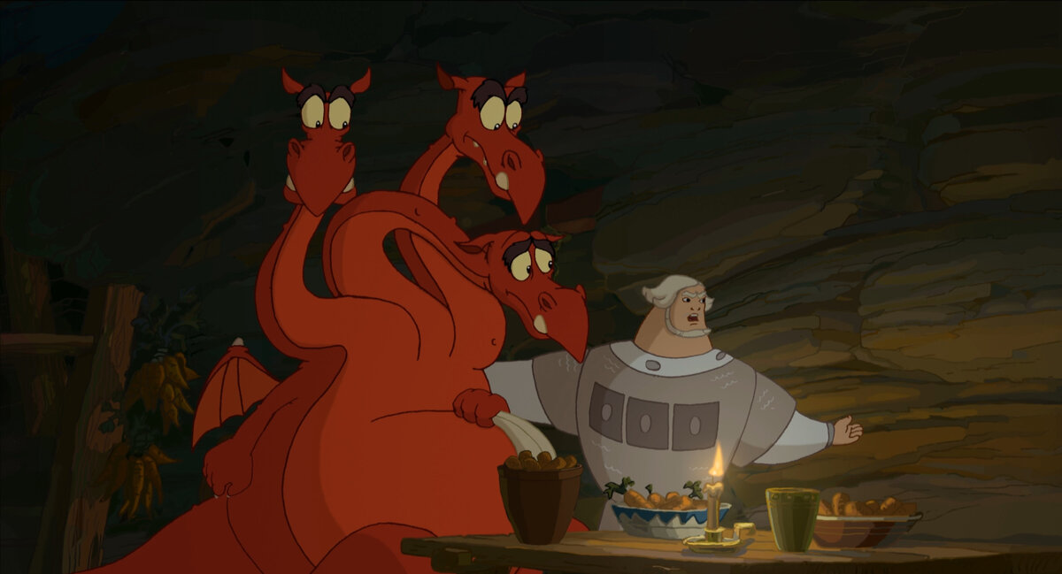 Илья муромец и змей горыныч картина