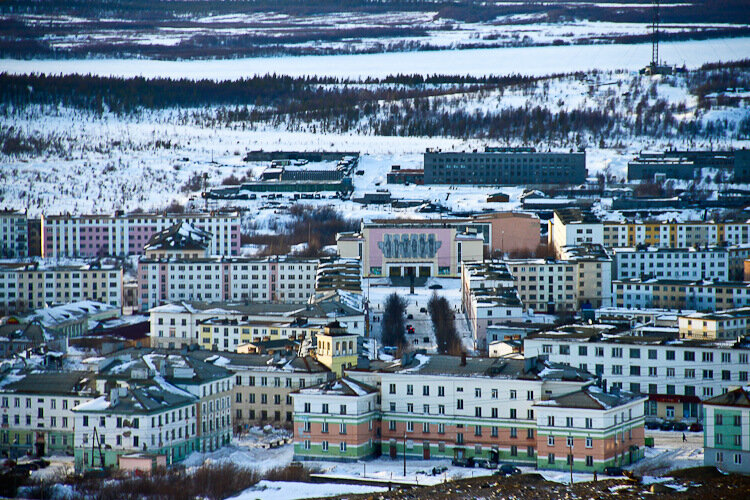 Никель фото города мурманская область