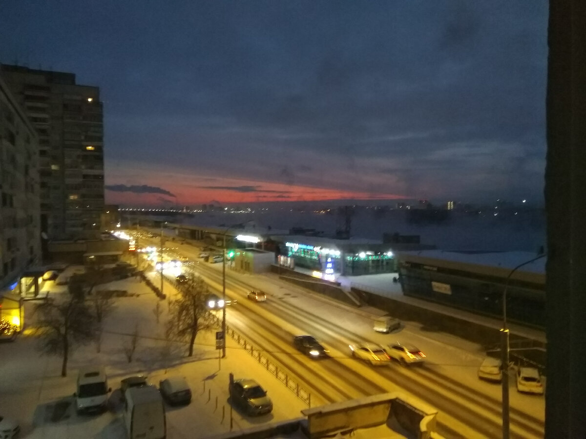 Фото автора. Вид из окна. Мне здесь нравится!