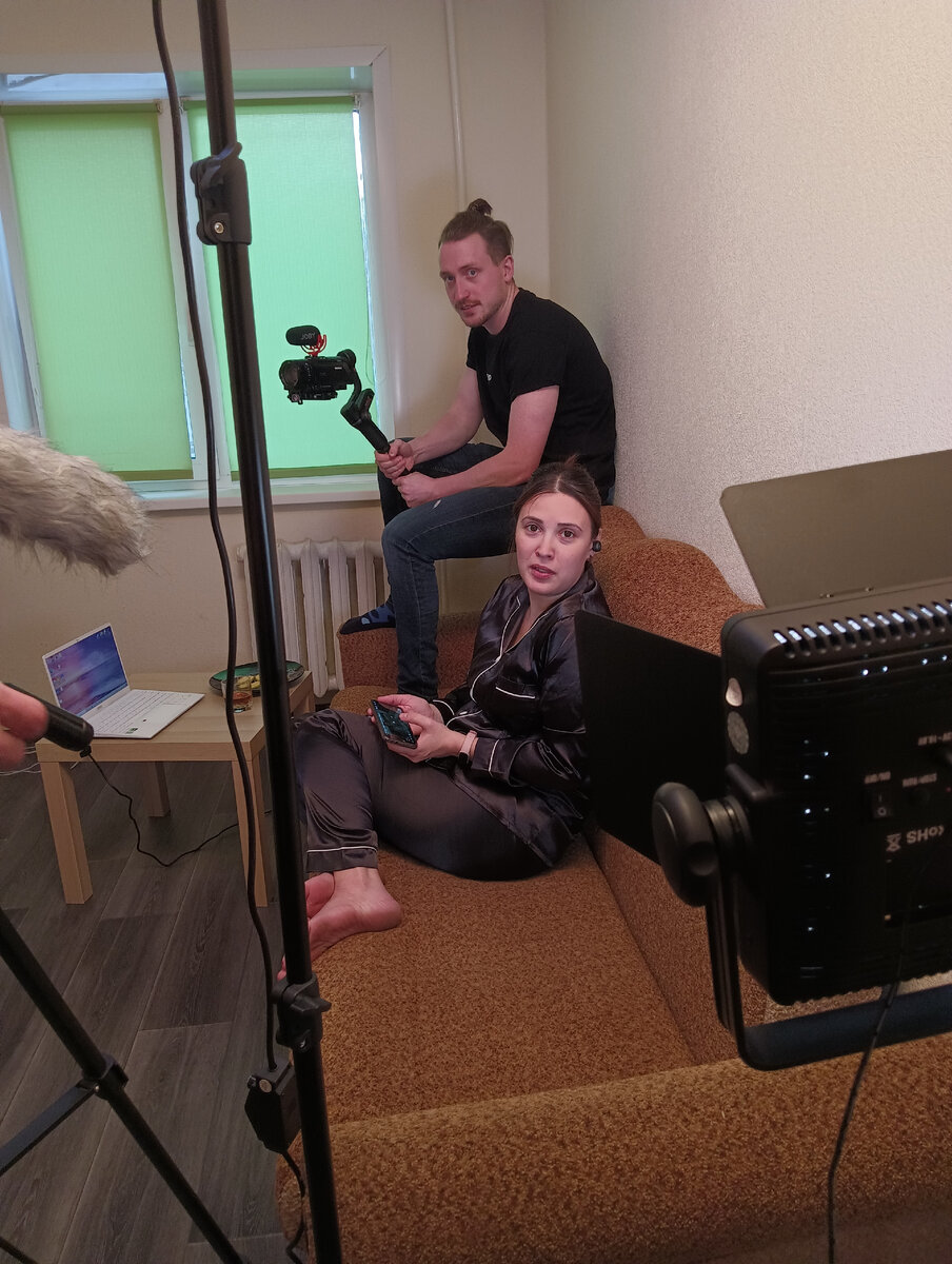 Это со съемок🤩