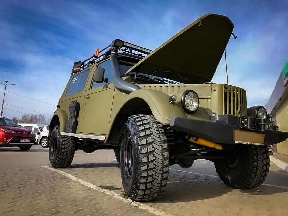 Самодельный внедорожник с передком от ГАЗ 69 (фото с авито.ру)
