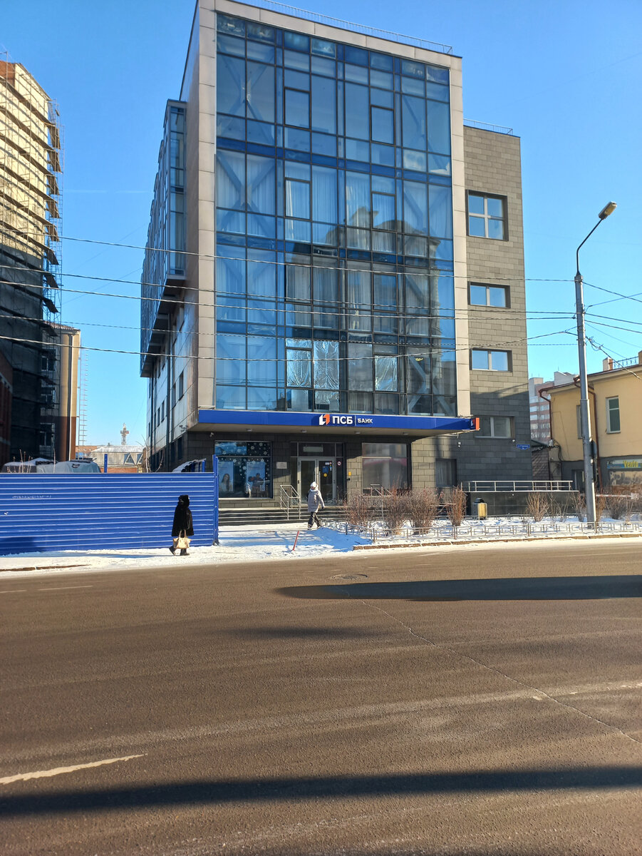 Новая архитектура в историческом центре Красноярска