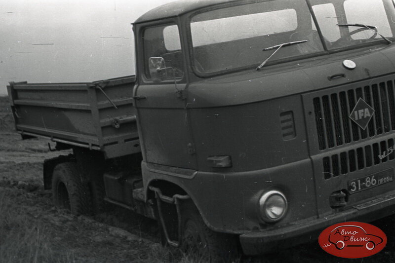 IFA W50LA/K на бездорожье