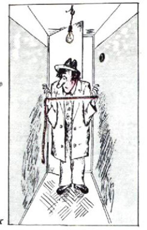 Художники Галина и Валентин Караваевы, "Крокодил" №1, 1976