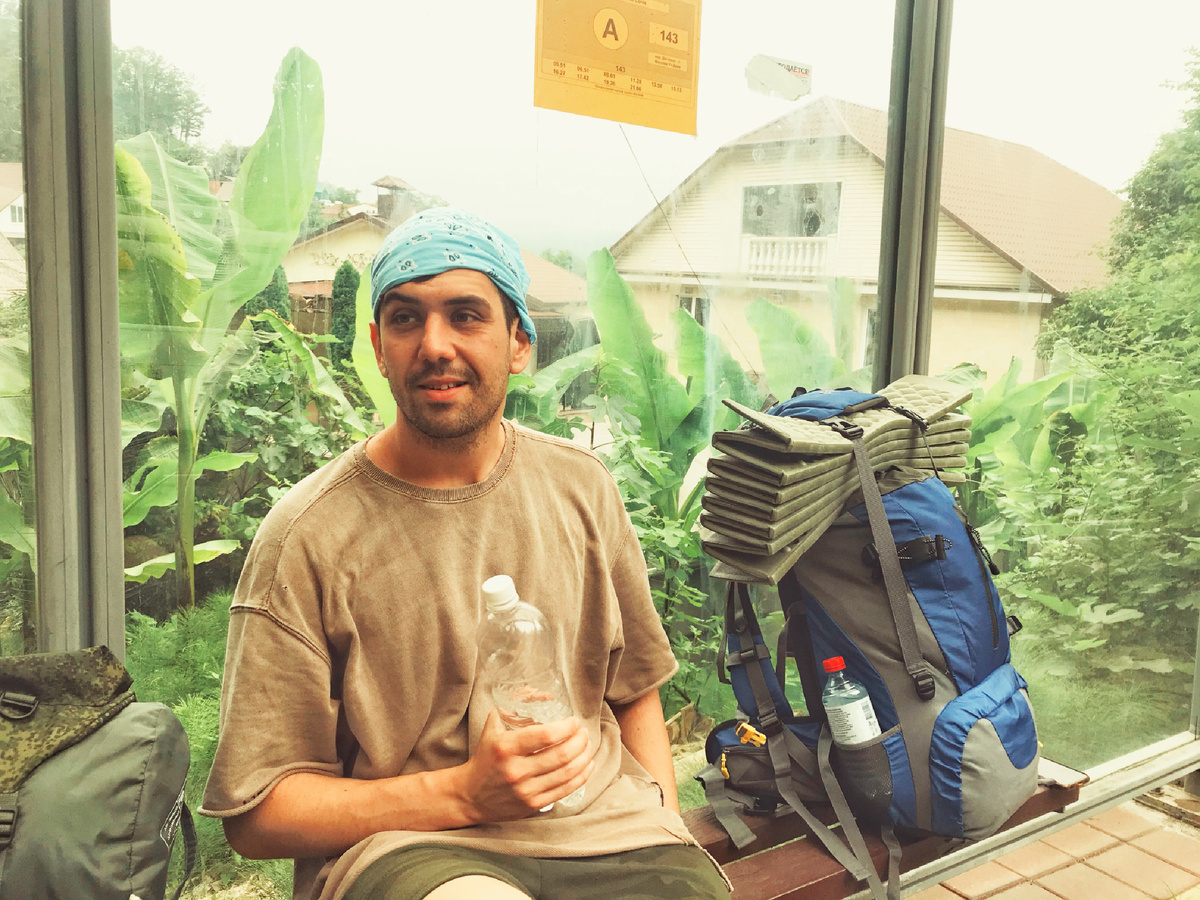 Остановка с крутым видом.