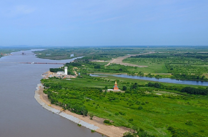 Правительство Хабаровского края: остров Большой Уссурийский, российская часть  