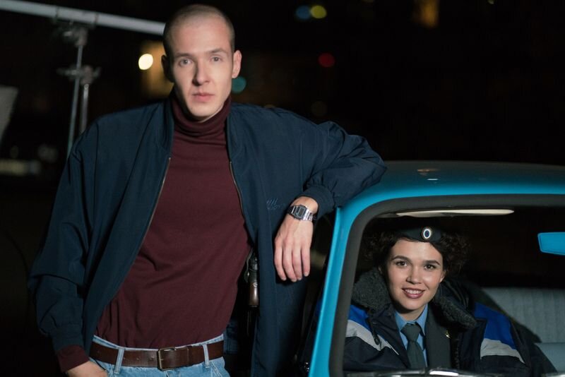 Кадр со съемок 2-го сезона сериала «Милиционер с Рублевки»