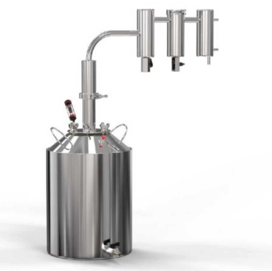 Самогонный аппарат сухопарником.