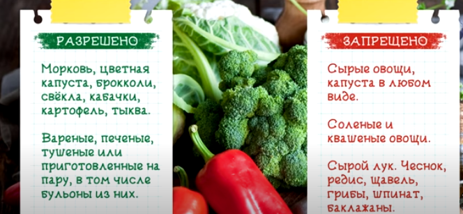 Стол 5 диета с цветной капустой