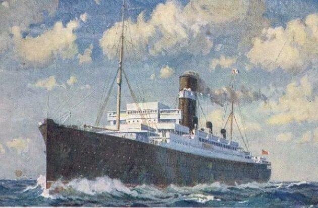 пассажирский корабль SS "Athenia"