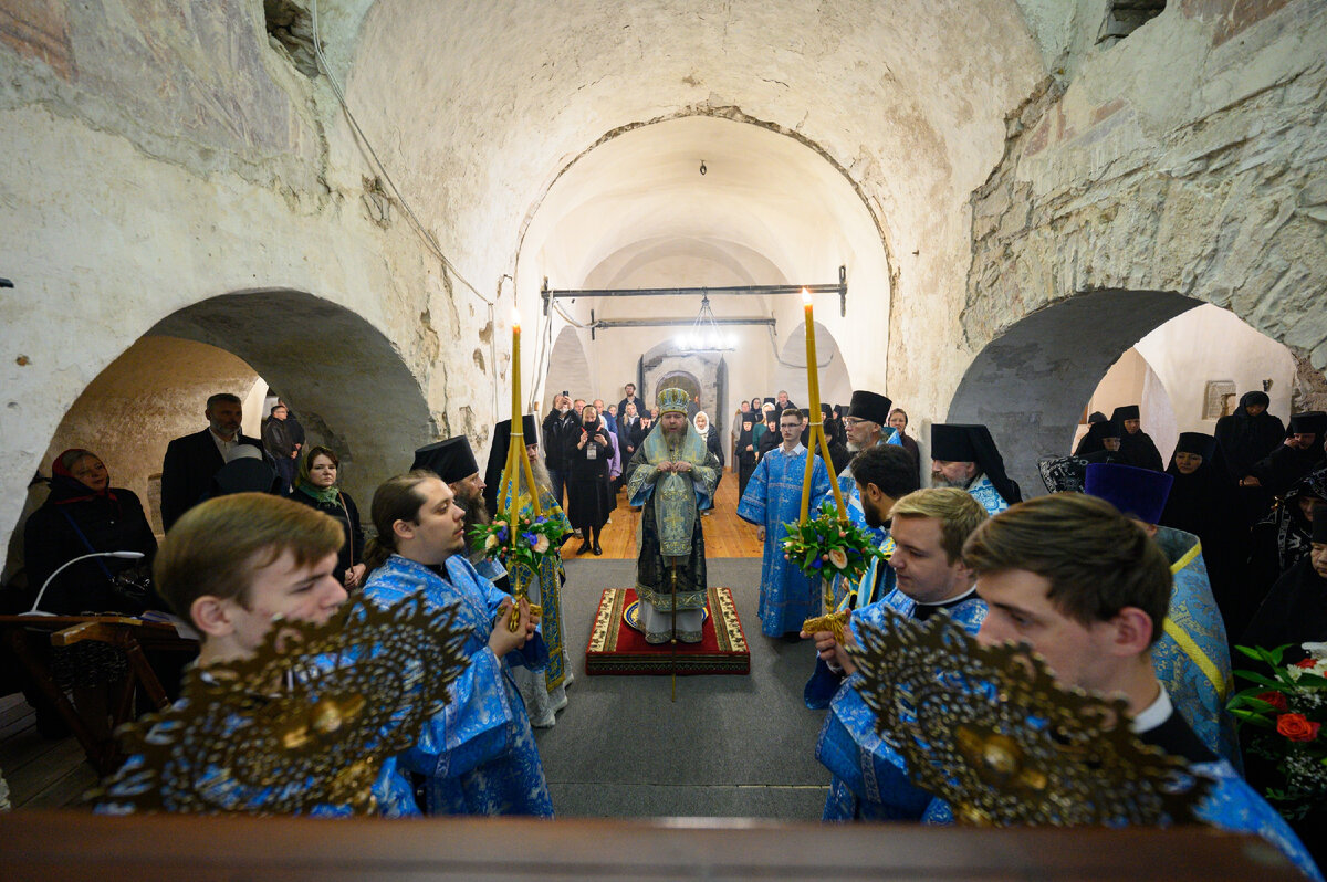 Снетогорский монастырь Псков праздник Рождество