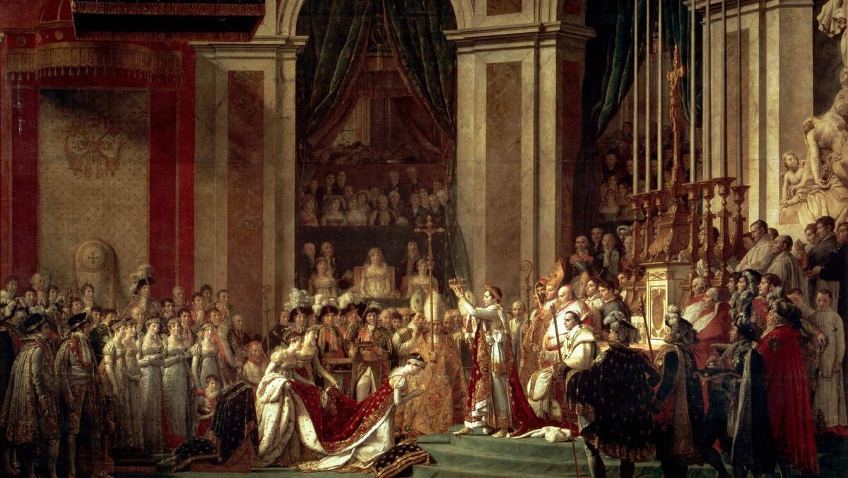 Жак Луи Давид, Коронование Наполеона, 1805-1808