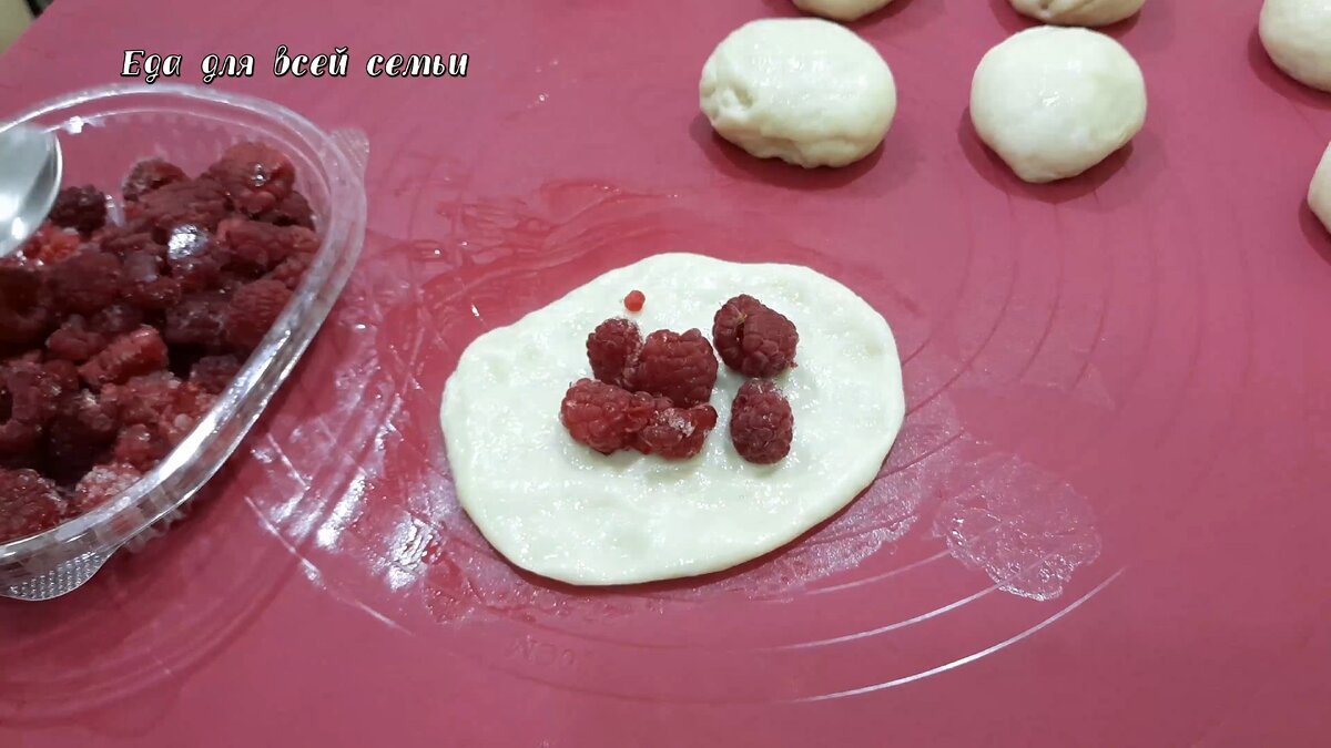 Ароматные пирожки с малиной: постный рецепт👍😋 | ЕДА ДЛЯ ВСЕЙ СЕМЬИ | Дзен