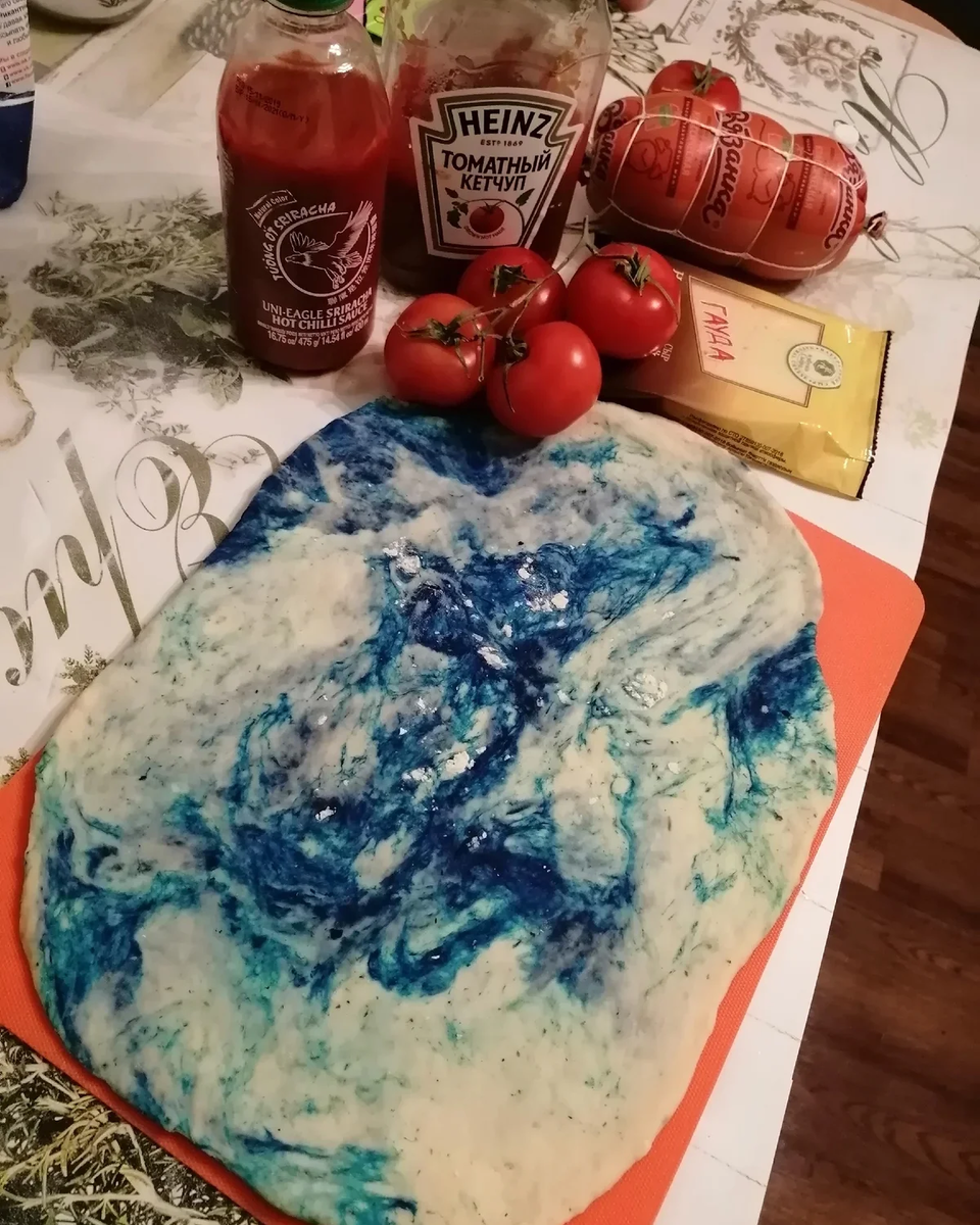 Приготовили тесто