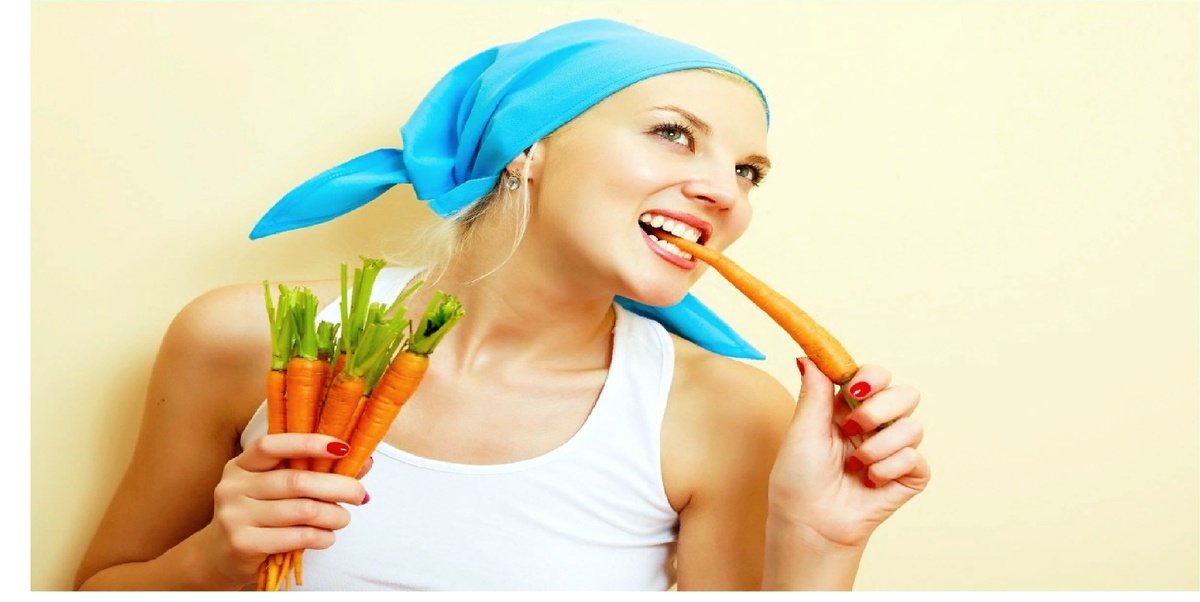 Одна морковка в день поможет получить приятный загар.