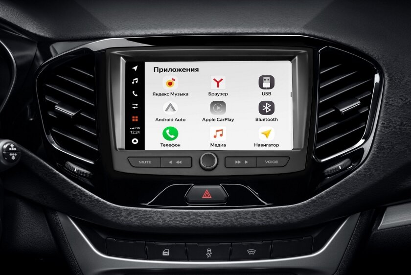 Мультимедийная система EnjoY Pro. ( Взято с сайта lada.ru)