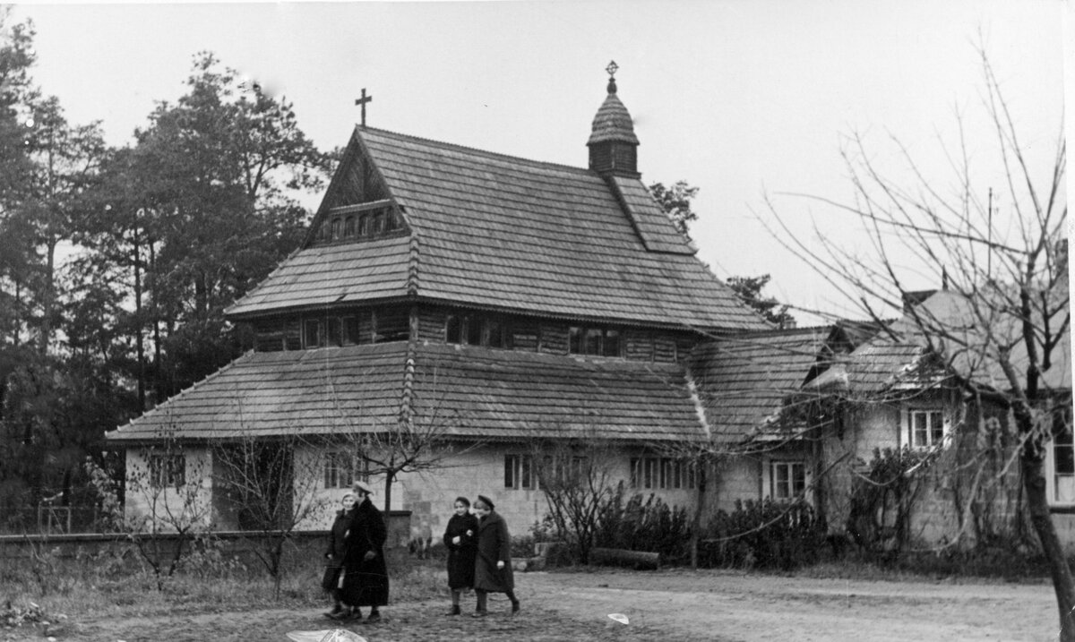 Часовня в Лясках, 1940. Источник: Национальный цифровой архив Польши