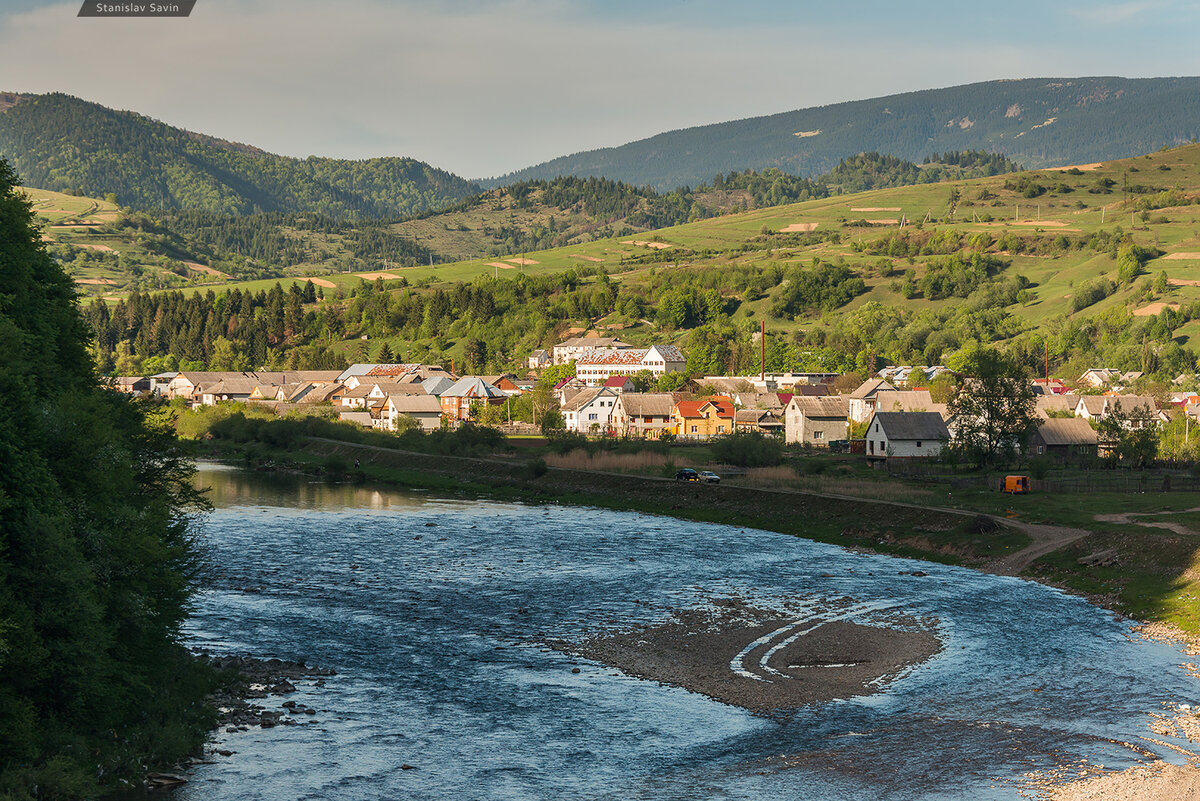 Деревня в Карпатах