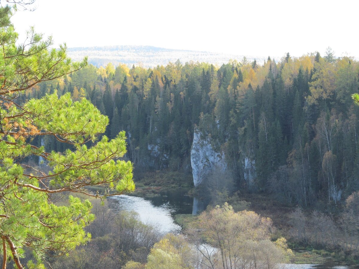 Вид на реку Серга