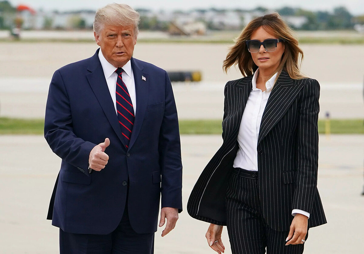 Источник фото: Gettyimages; Дональд Трамп и Мелания Трамп
