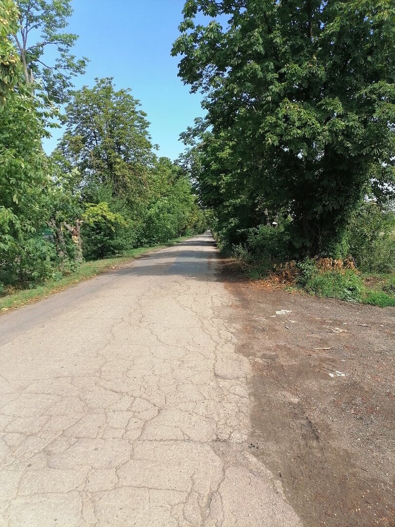 По этой дороге шел 3 км 