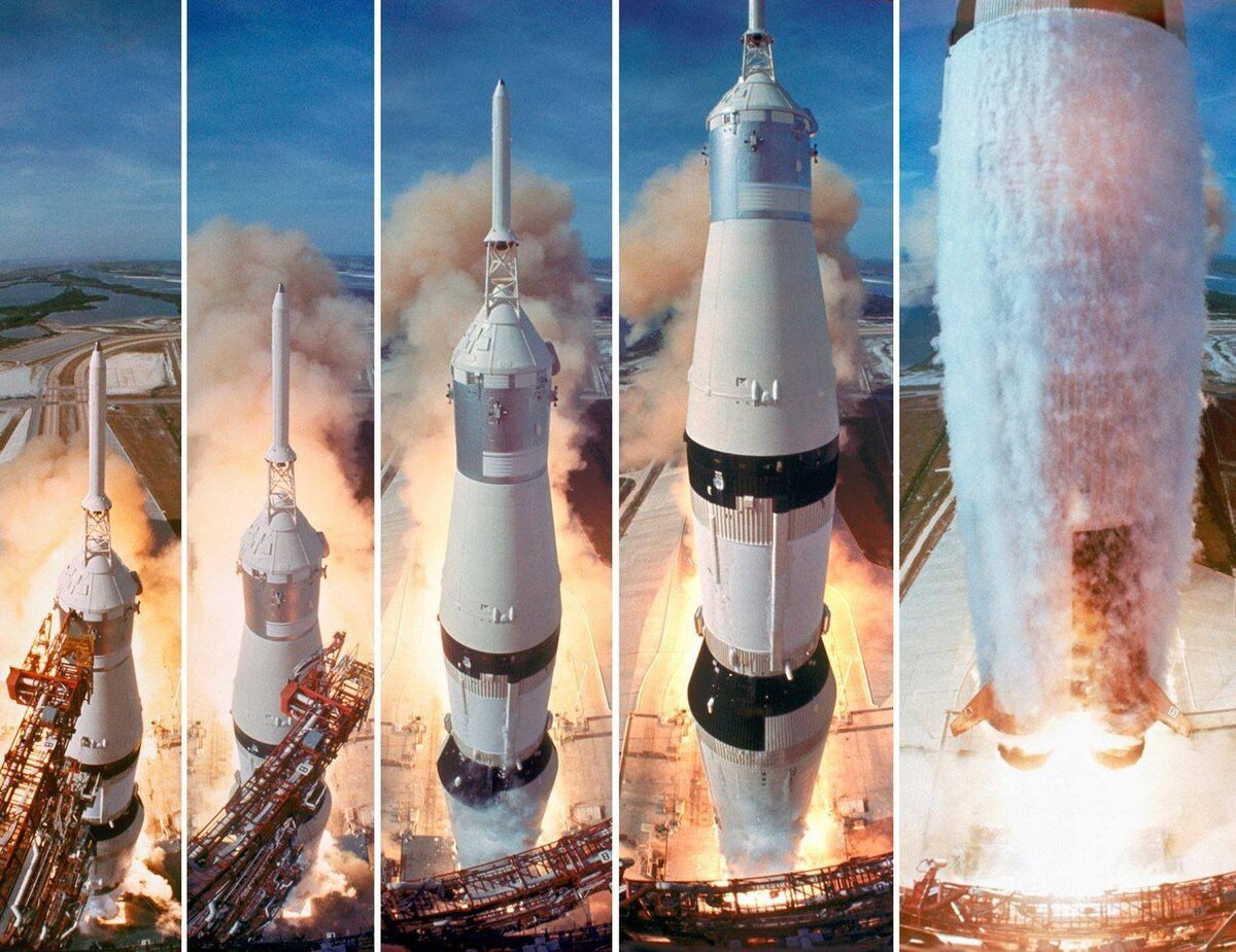 Запуск Сатурн-5