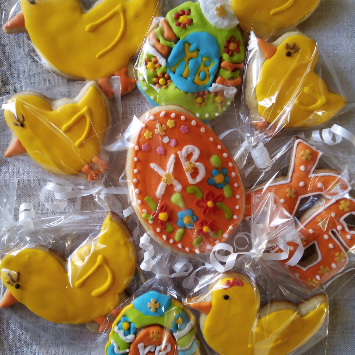 Вот такие вот пасхальные пряники