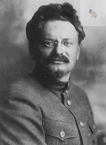 Лев Давидович Троцкий , один из главных противников Сталина.