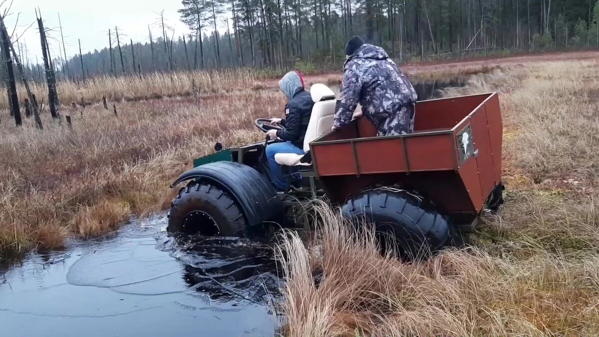 Снегоболотоход Барс