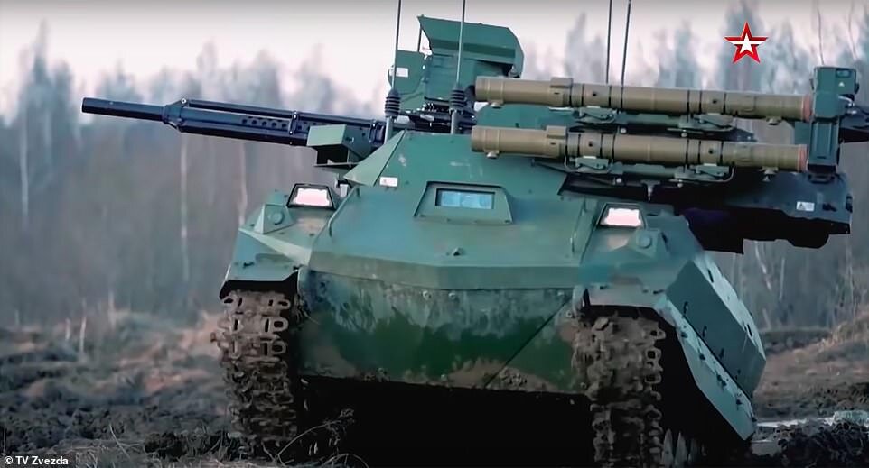 Боевой робот "Уран-9"