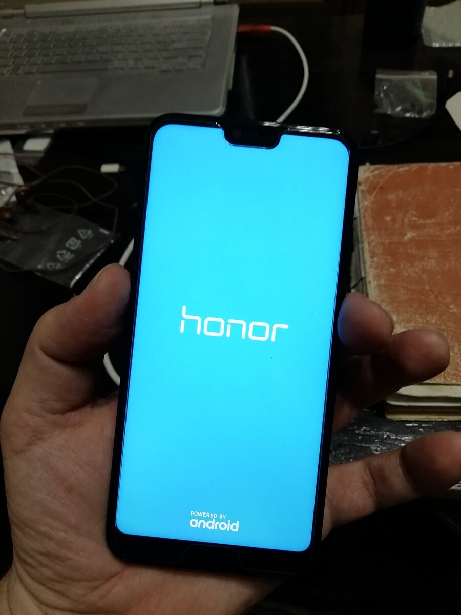 Honor 10. Пересадка процессора и памяти на плату-донор.