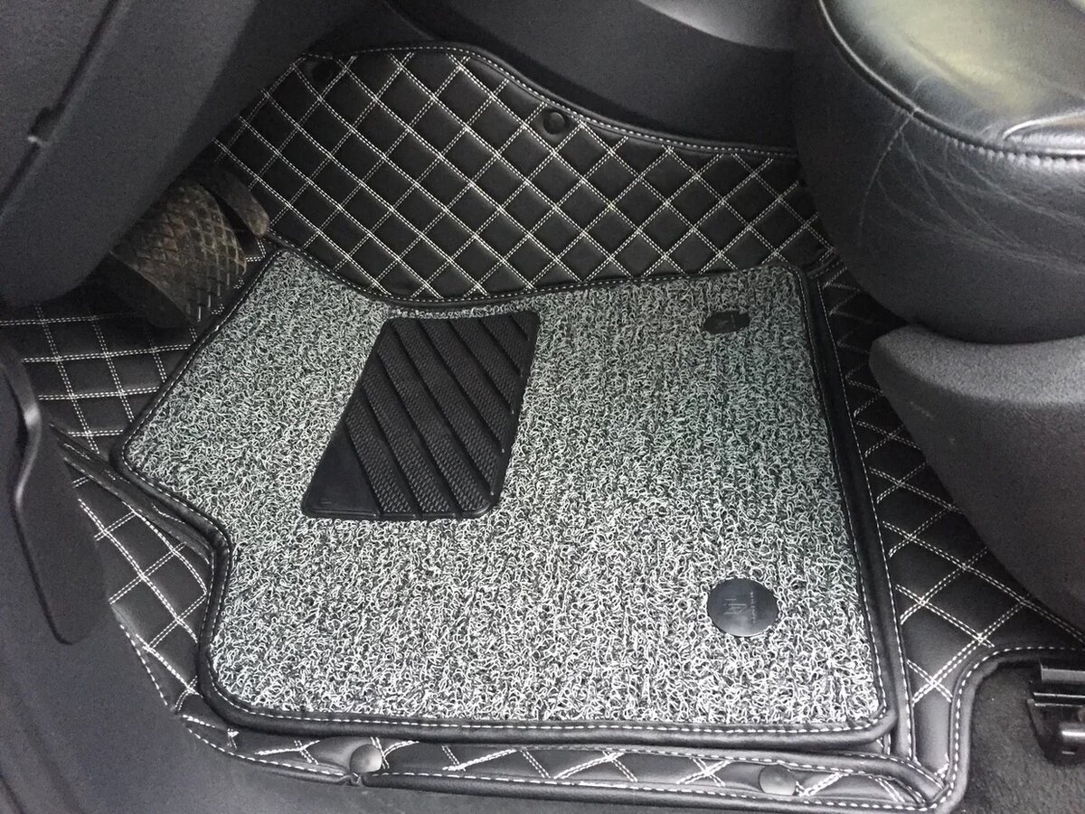 3д коврики из экокожи в авто