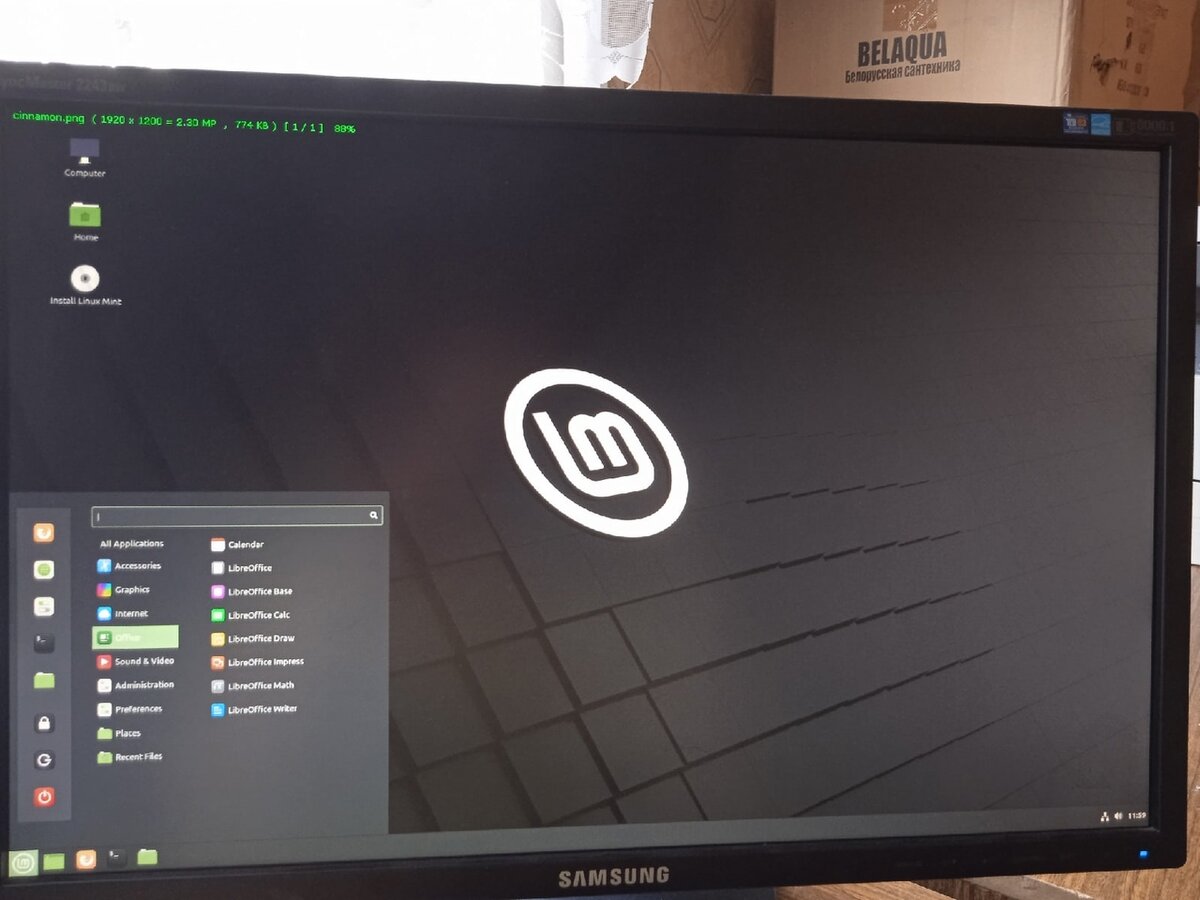 Linux Mint с окружением Cinnamon