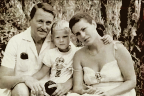 Валентина Толкунова с Юрием Папоровым и Колей