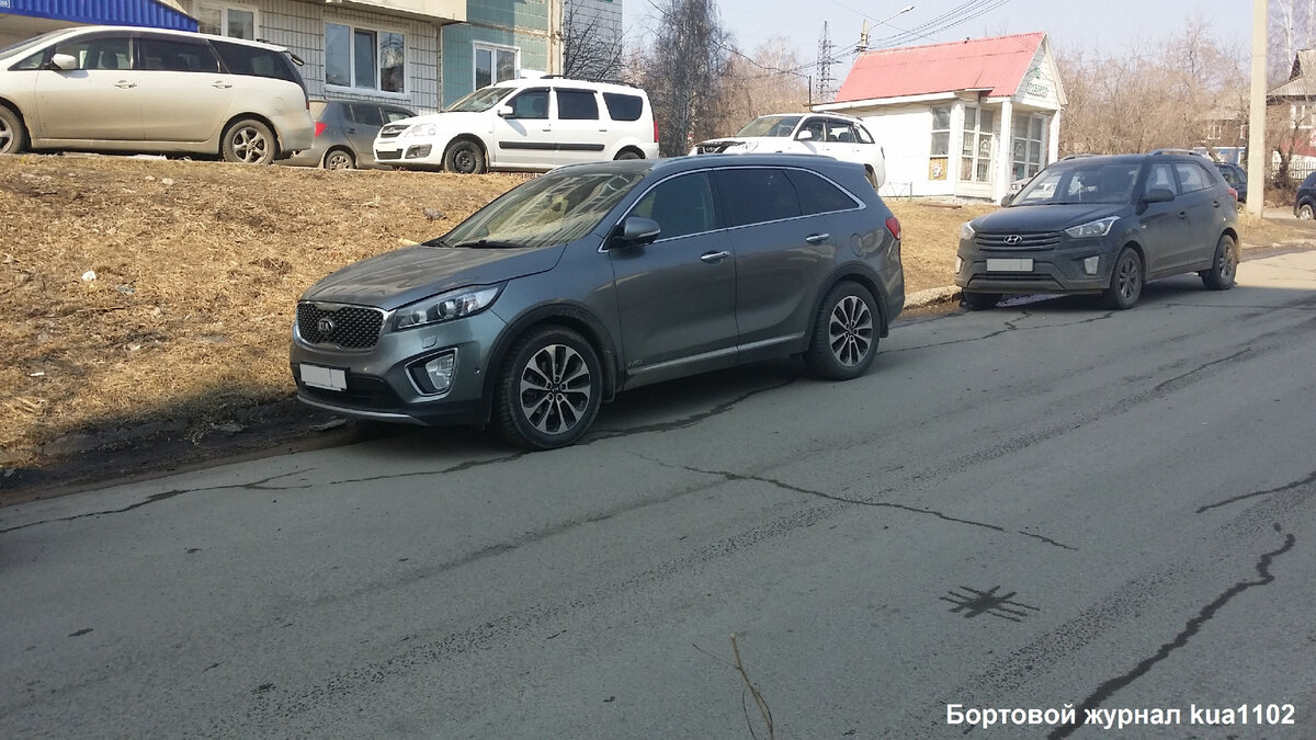 KIA Sorento превосходит KIA Sportage ее только в габаритах, но и в динамических показателях. Автор фотографии kua1102