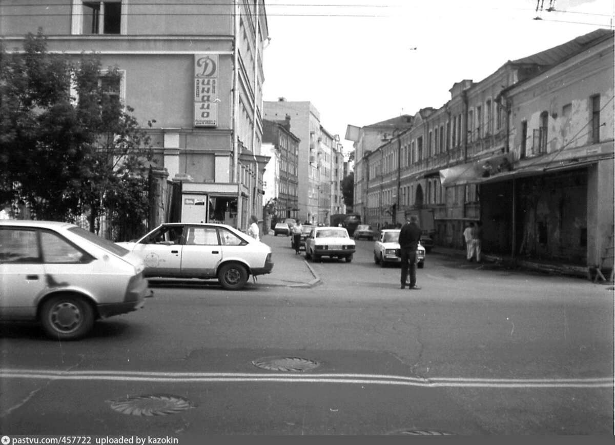Просвирин переулок, 1993 г. Источник: с разрешения strados (/u/dralov).