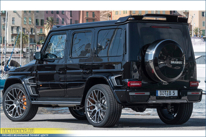 Аэродинамический обвес Брабус (Brabus) на новый Гелендваген (Mercedes G) W464
