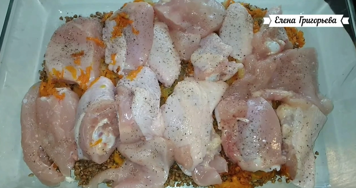 Гречка с курицей в духовке - два лучших рецепта с пошаговыми фото