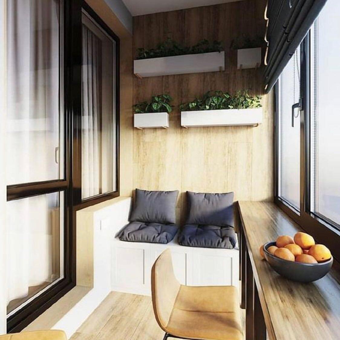 Место : Санкт-Петербург Вдохновения нежных, домашних  уютных вечеров : балкон в современном стиле