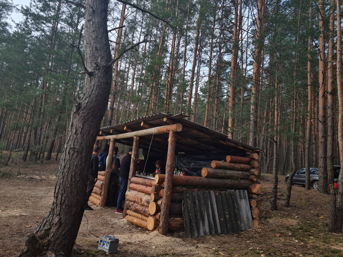 Отлично отдохнули на природе, там настоящая баня! в лесу у речки.