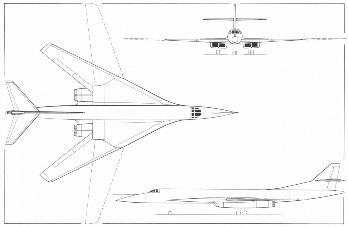 Ту 160 рисунок